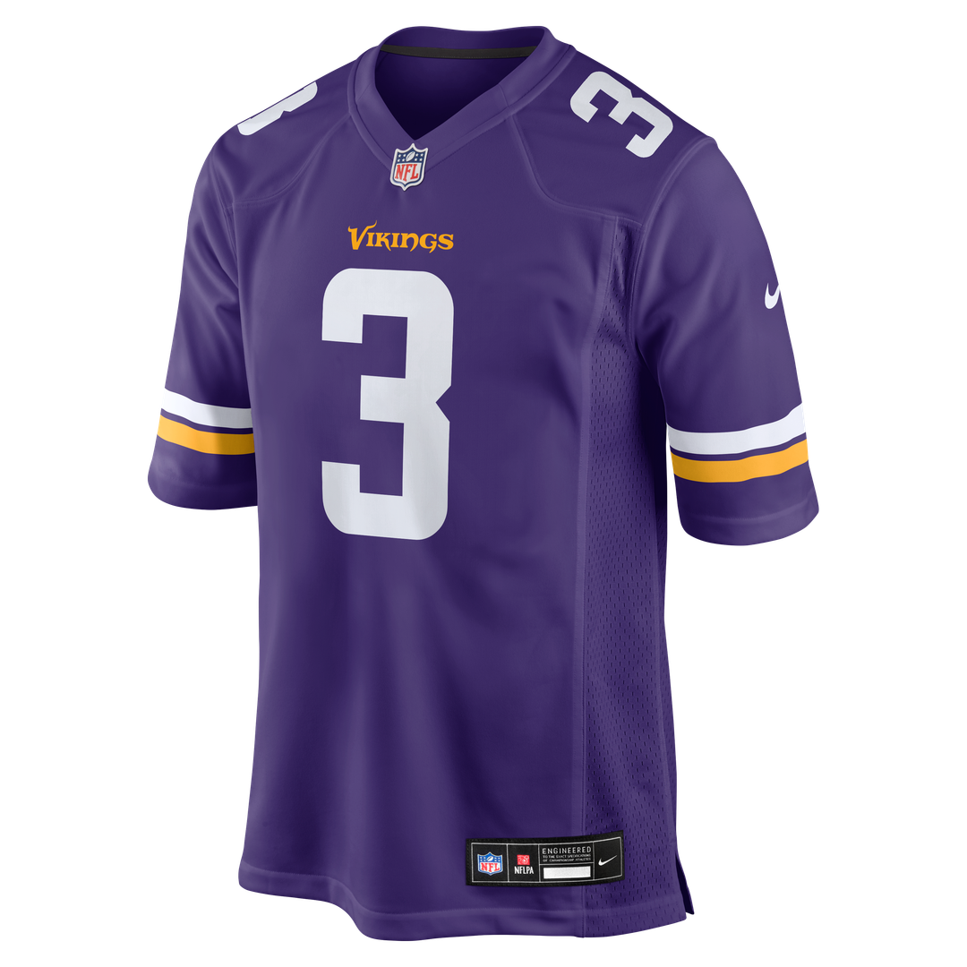 Minnesota Vikings Jordan Addison Nike White Alternate Game Player Jersey