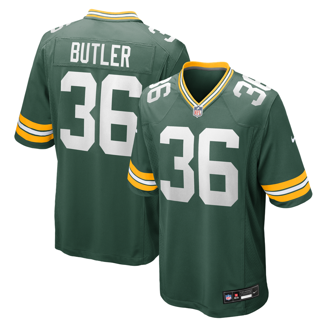 Green Bay Packers LeRoy Butler Nike Green Retired Player Game Jersey