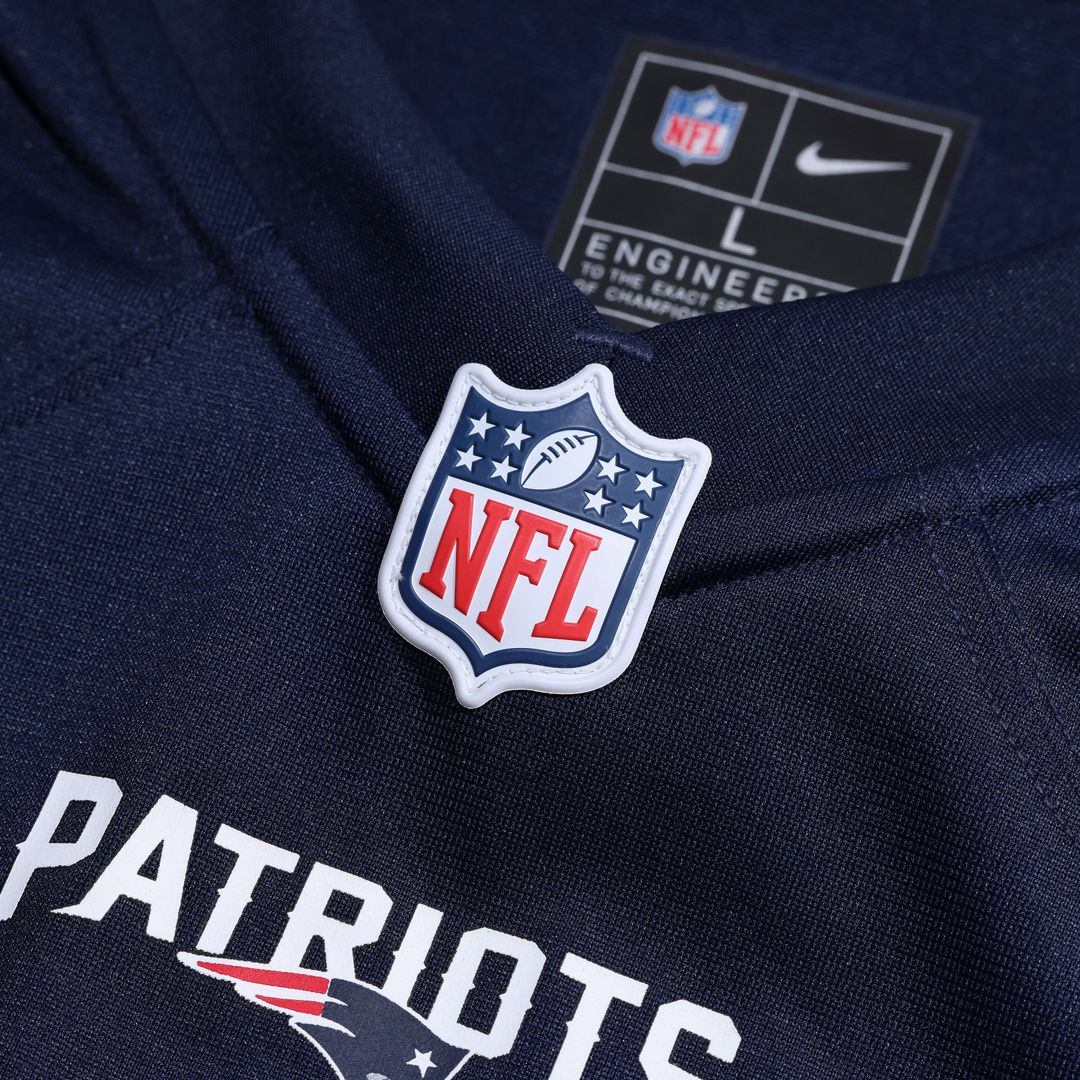 New England Patriots Leonard Taylor Nike Navy Team Game Jersey