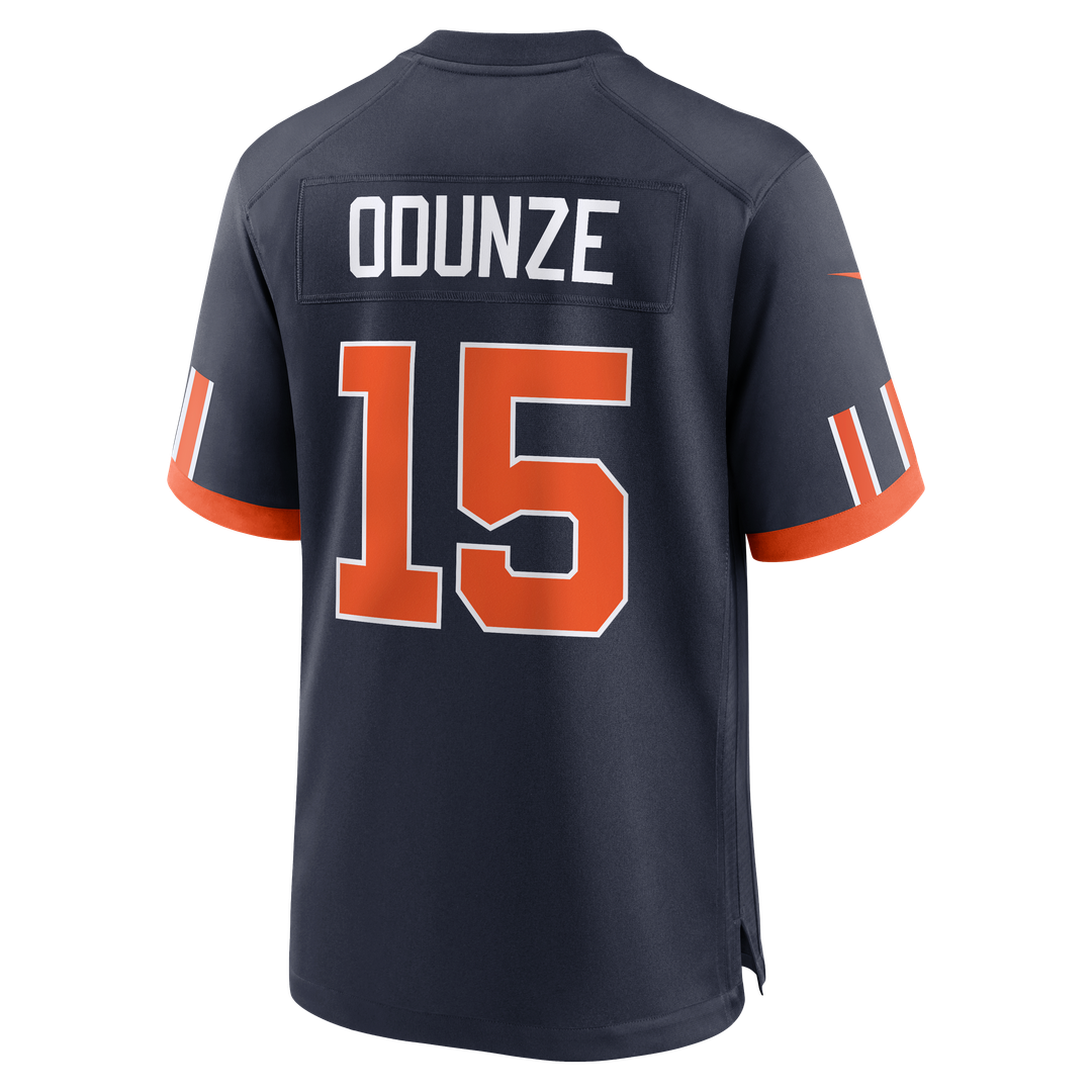 Chicago Bears Rome Odunze Nike Navy 2026 Rivalries Collection Game Jersey