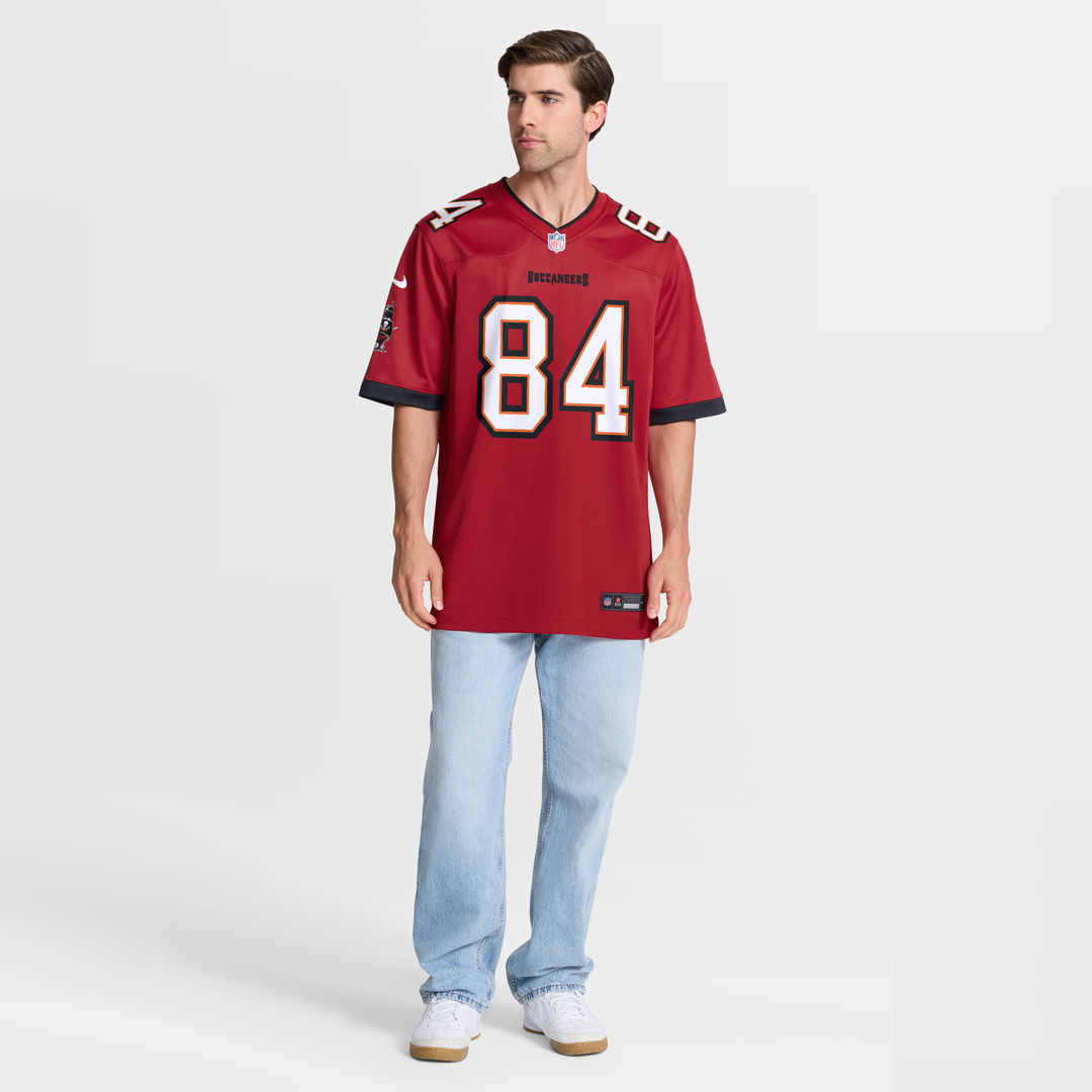 Tampa Bay Buccaneers Bauer Sharp Nike Red Team Game Jersey
