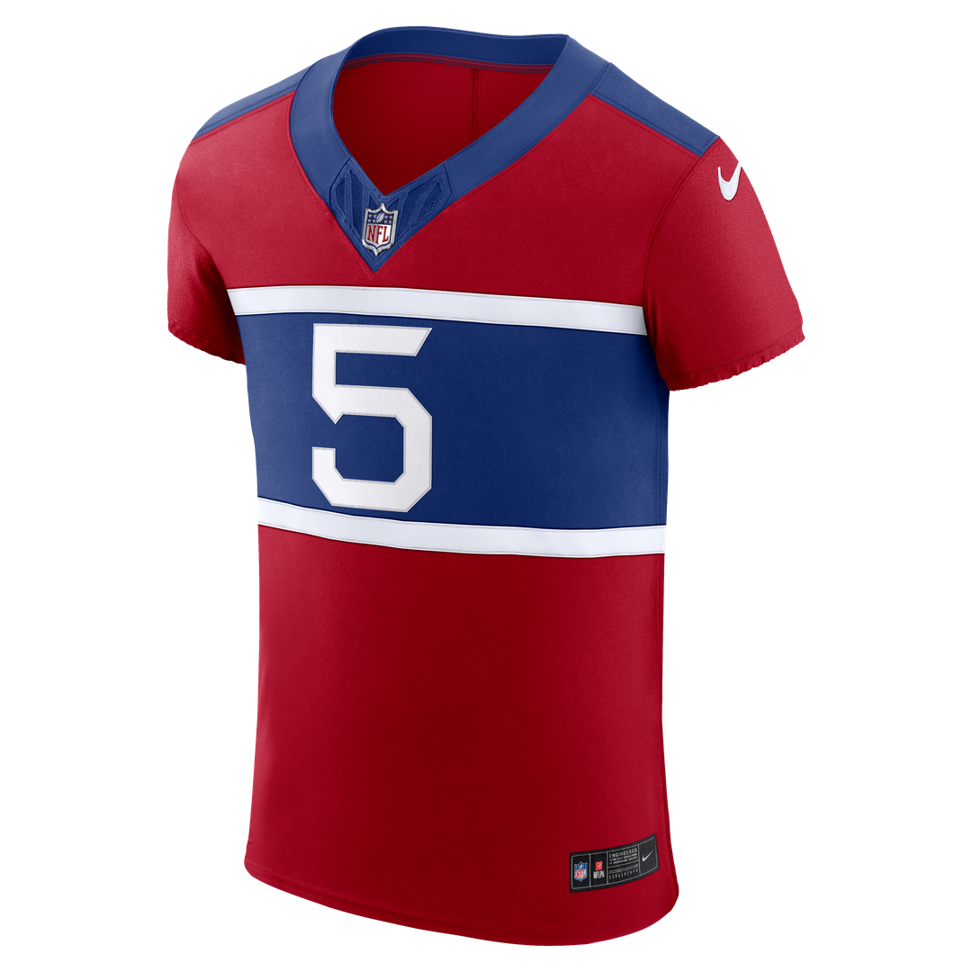 New York Giants Kayvon Thibodeaux Nike Red Alternate Vapor F.U.S.E. Elite Jersey