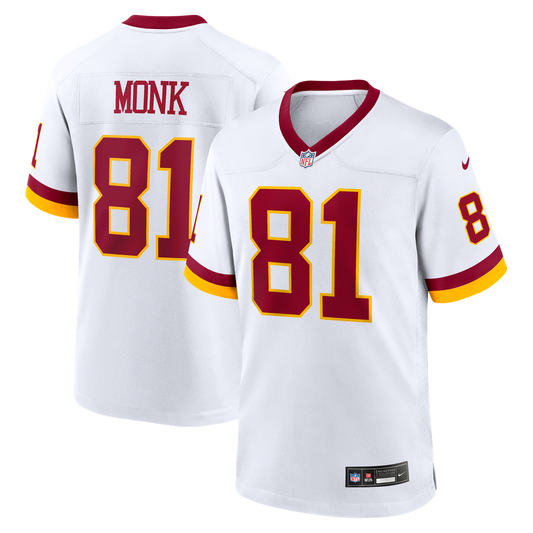 Washington Commanders Art Monk Nike White Alternate 2 Super Bowl Era Game Jersey
