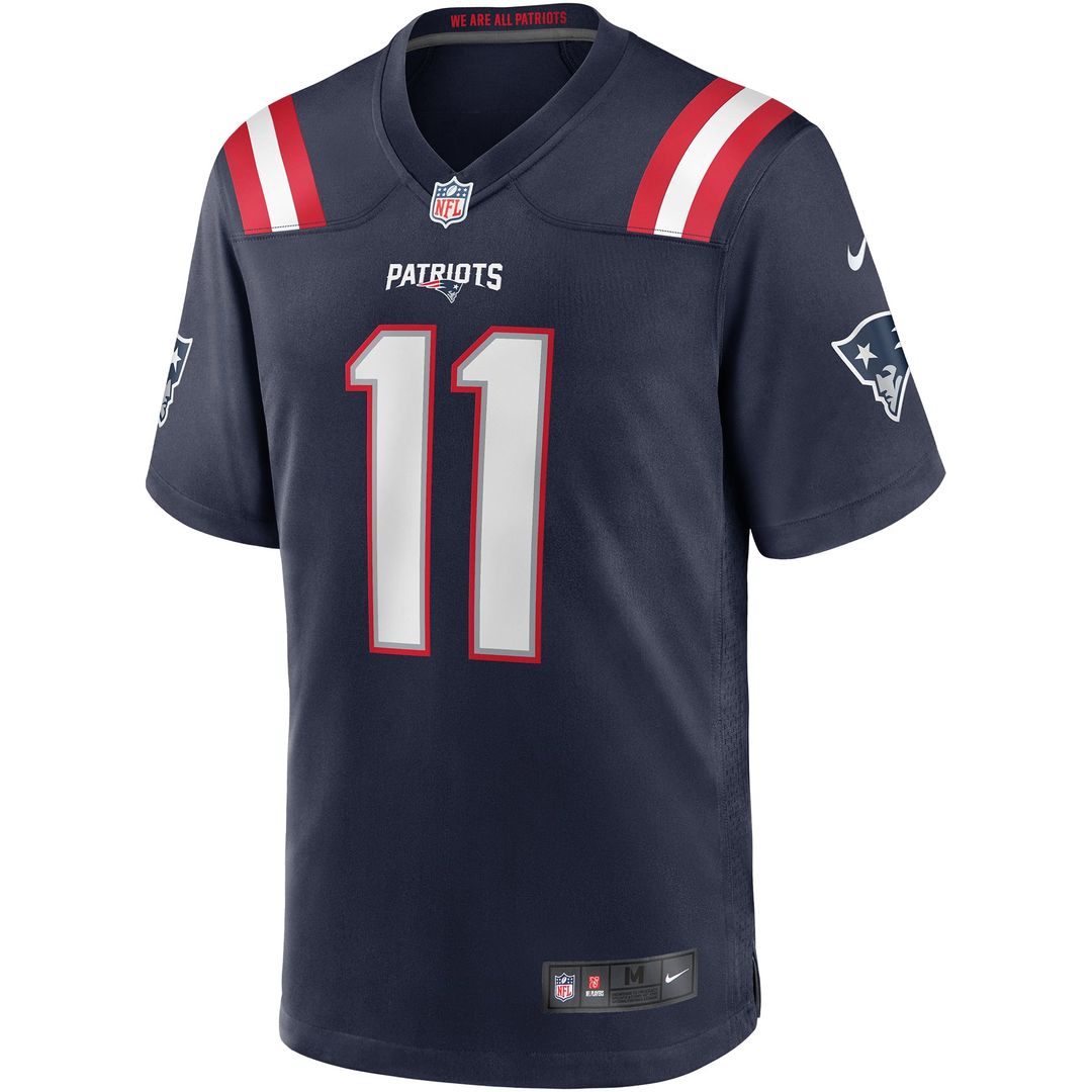 New England Patriots Drew Bledsoe Nike Red Retired Player Alternate Game Jersey
