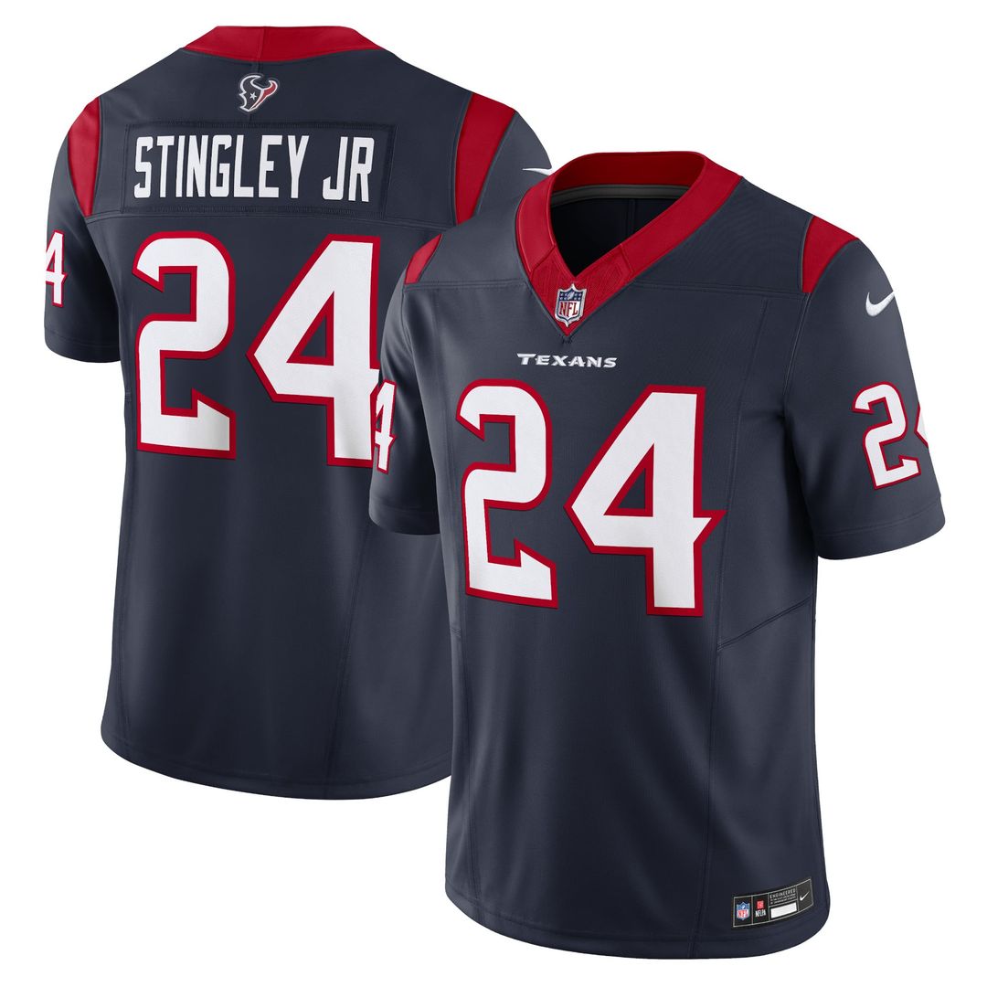 Houston Texans Derek Stingley Jr. Nike Navy Vapor F.U.S.E. Limited Jersey