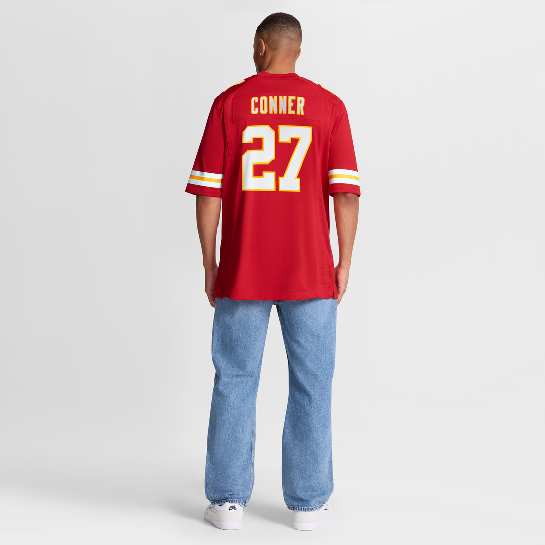 Kansas City Chiefs Chamarri Conner Nike Red Game Jersey