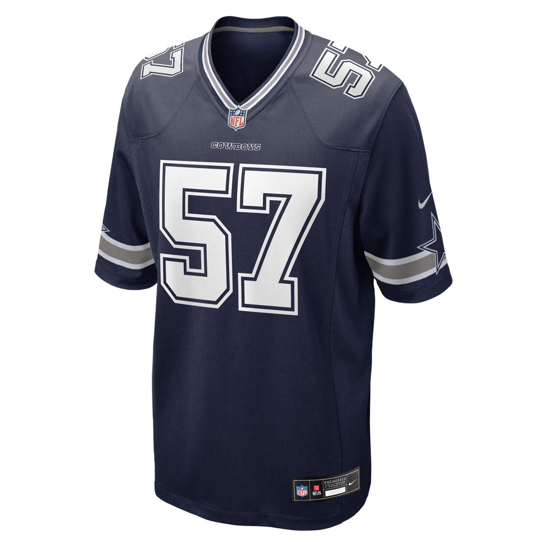 Dallas Cowboys Malachi Lawrence Nike White Game Jersey