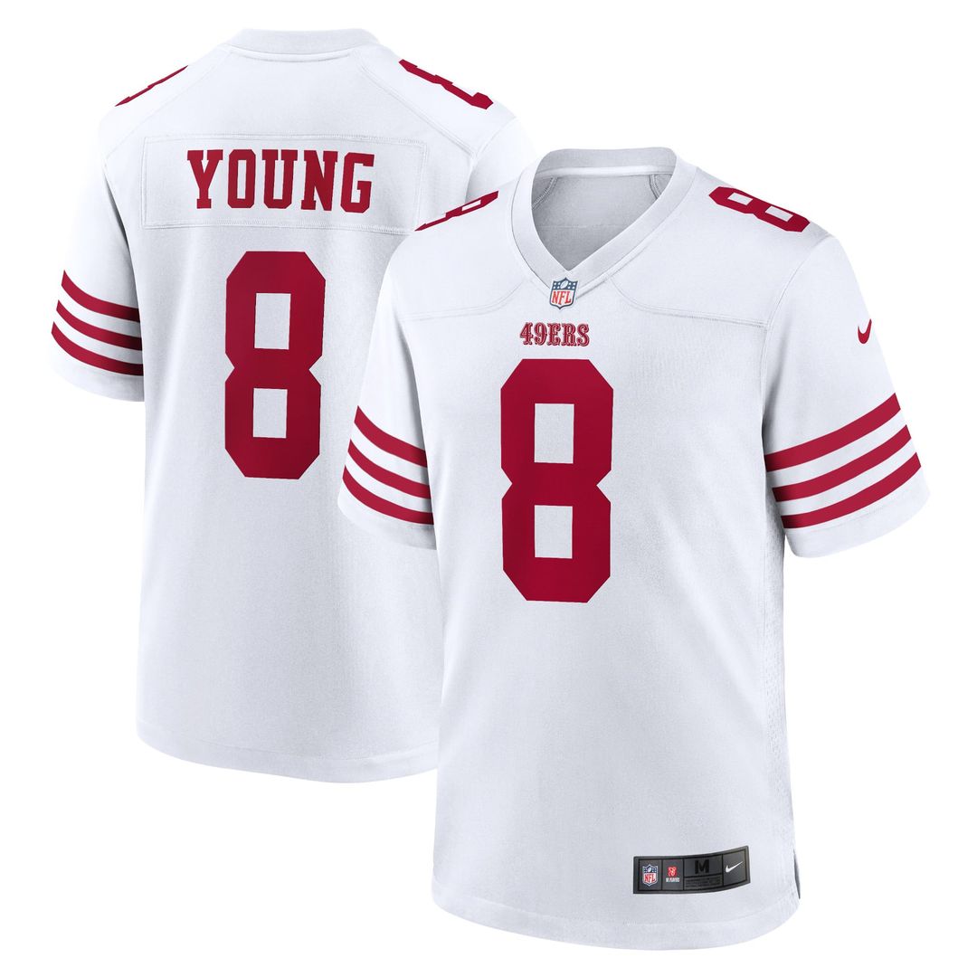 San Francisco 49ers Steve Young Nike Scarlet Retired Player Game Jersey
