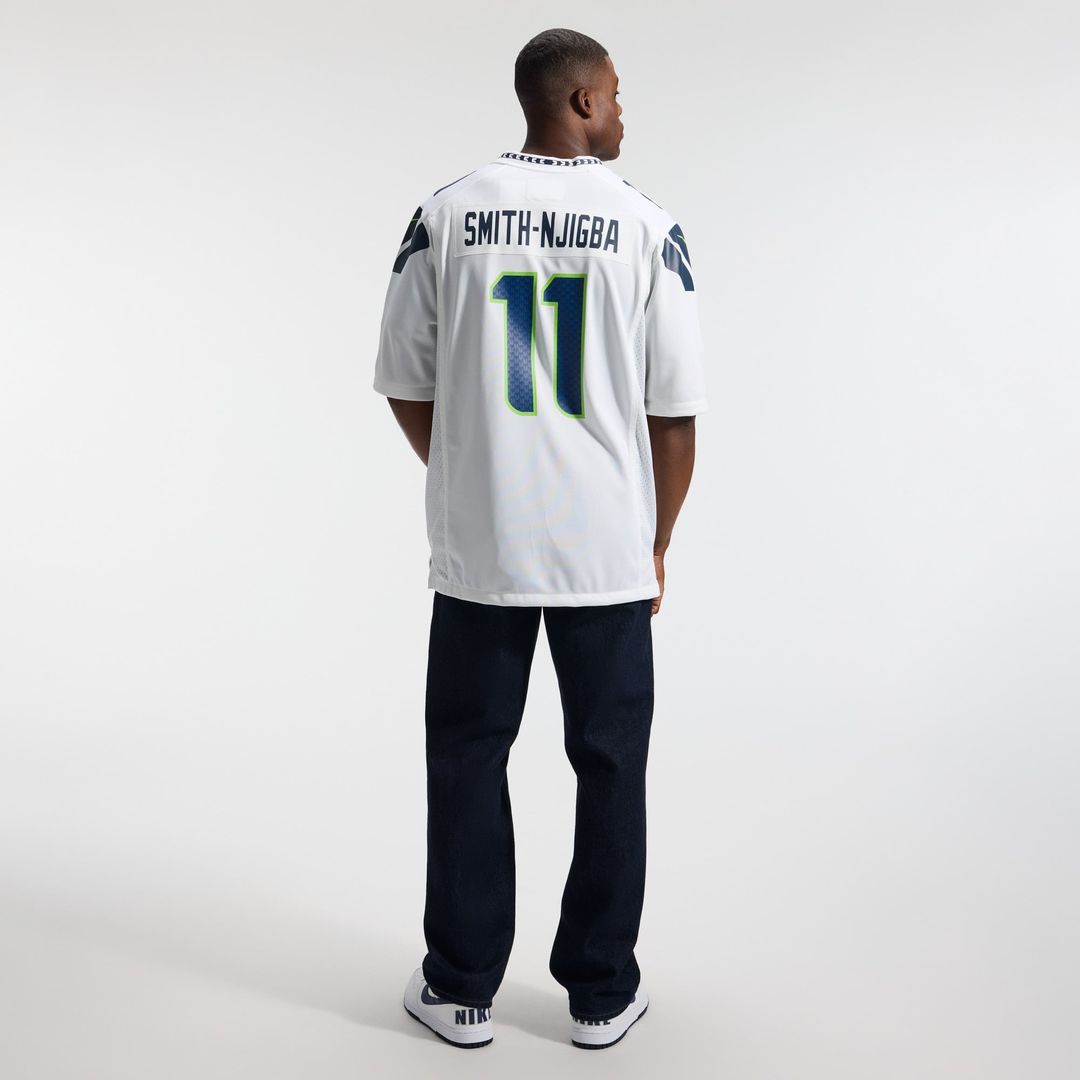 Seattle Seahawks Jaxon Smith-Njigba Nike College Navy Game Jersey