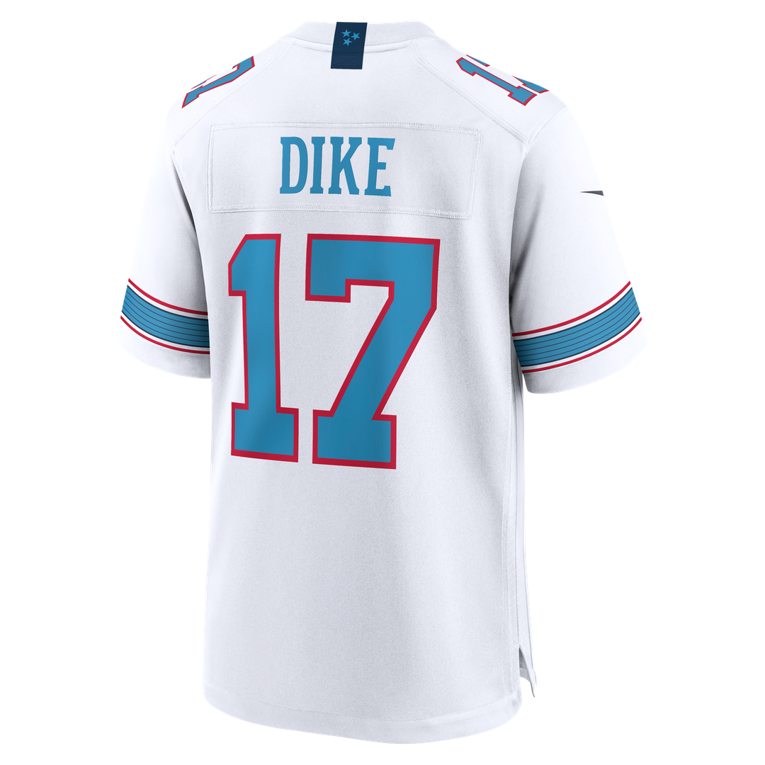 Tennessee Titans Chimere Dike Nike Light Blue Team Game Jersey