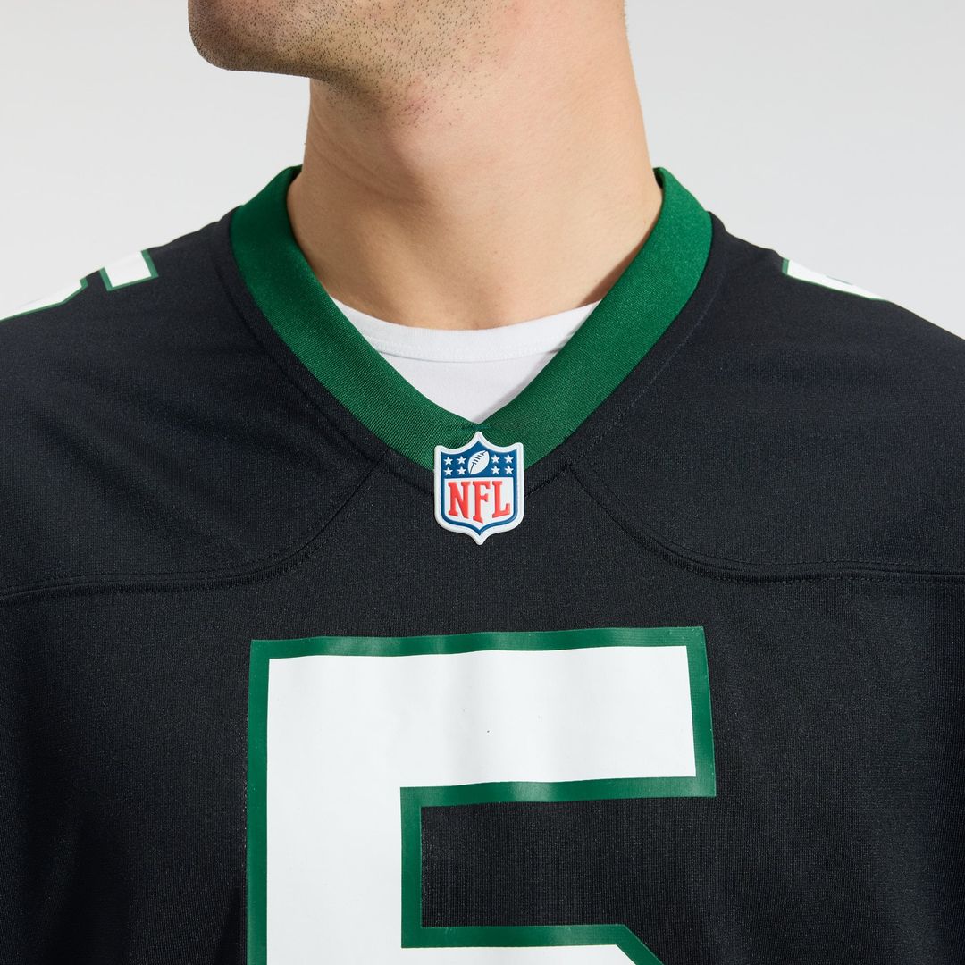New York Jets Garrett Wilson Nike Legacy White Game Jersey