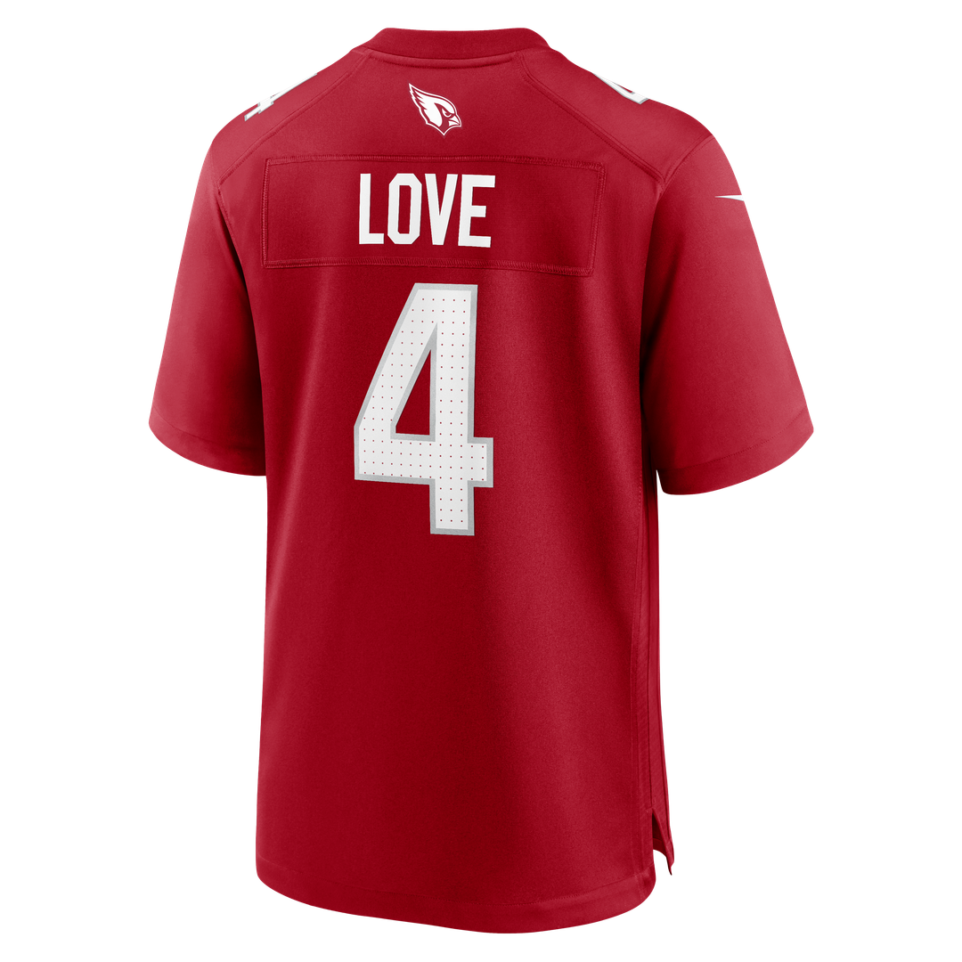 Arizona Cardinals Jeremiyah Love Nike White Game Player Jersey