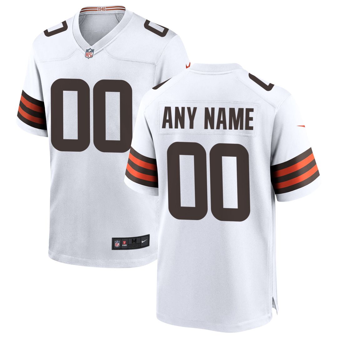 Nike Cleveland Browns Brown Custom Game Jersey