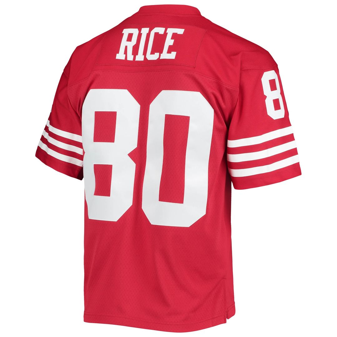 San Francisco 49ers Jerry Rice Mitchell & Ness White Legacy Replica Jersey