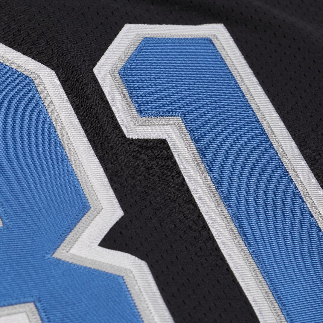 Detroit Lions Calvin Johnson Mitchell & Ness Black 2007 Authentic Throwback Jersey