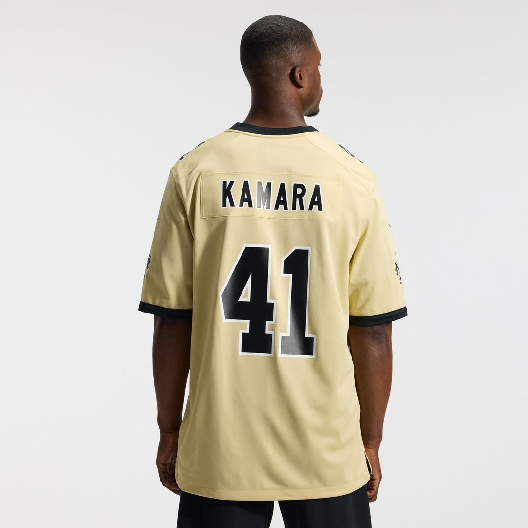New Orleans Saints Alvin Kamara Nike White Alternate Game Jersey