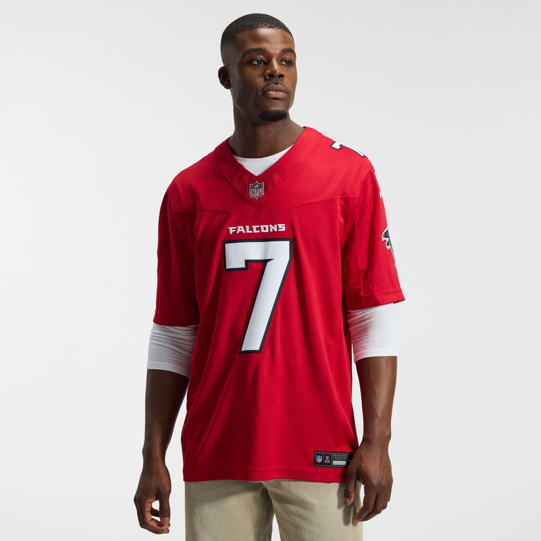 Atlanta Falcons Bijan Robinson Nike Black Alternate Throwback Vapor F.U.S.E. Stitched Limited Jersey