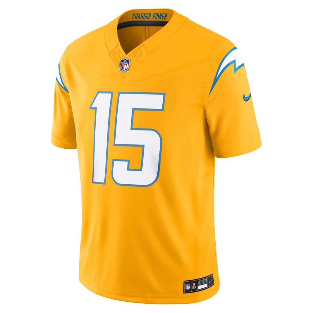 Los Angeles Chargers Ladd McConkey Nike Powder Blue Team Vapor F.U.S.E. Limited Jersey