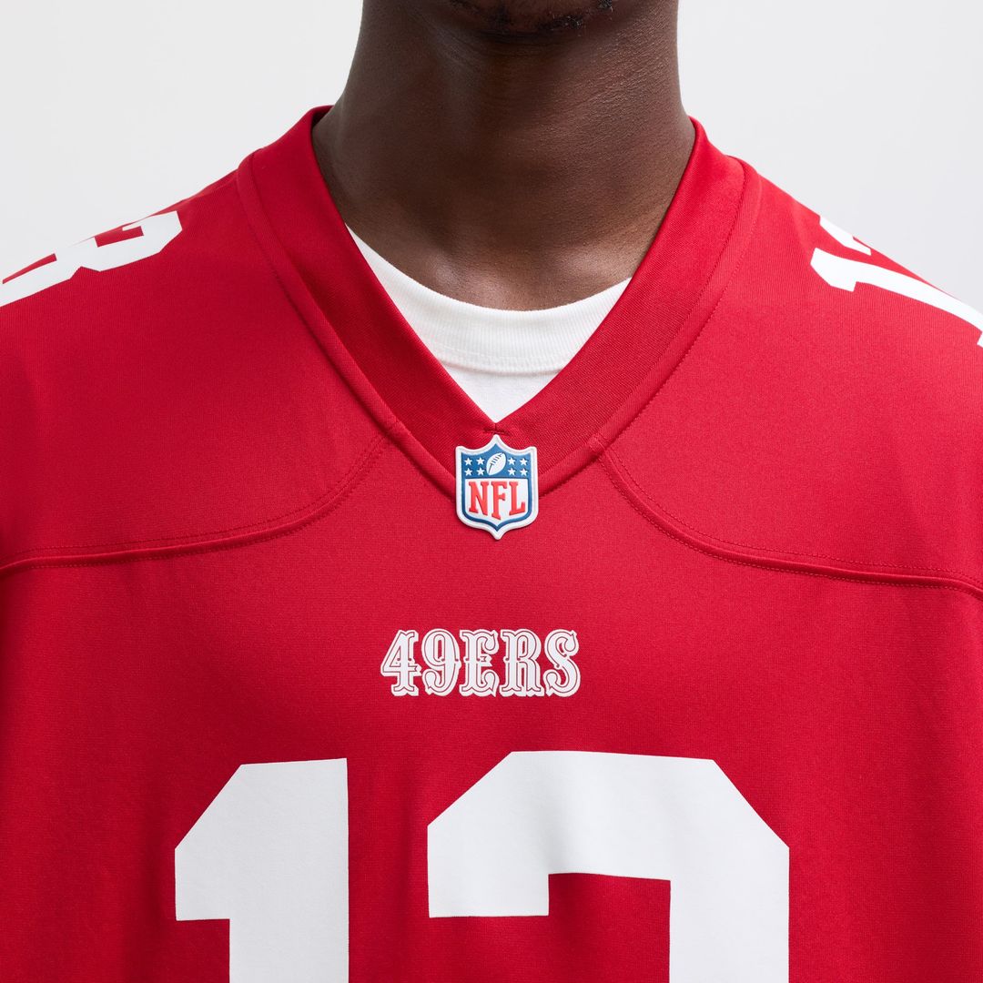 San Francisco 49ers Brock Purdy Nike White Game Player Jersey