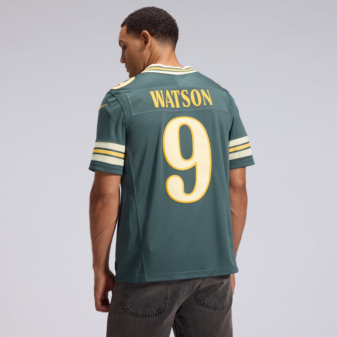 Green Bay Packers Christian Watson Nike Green 2026 Rivalries Collection Stitched Limited Jersey