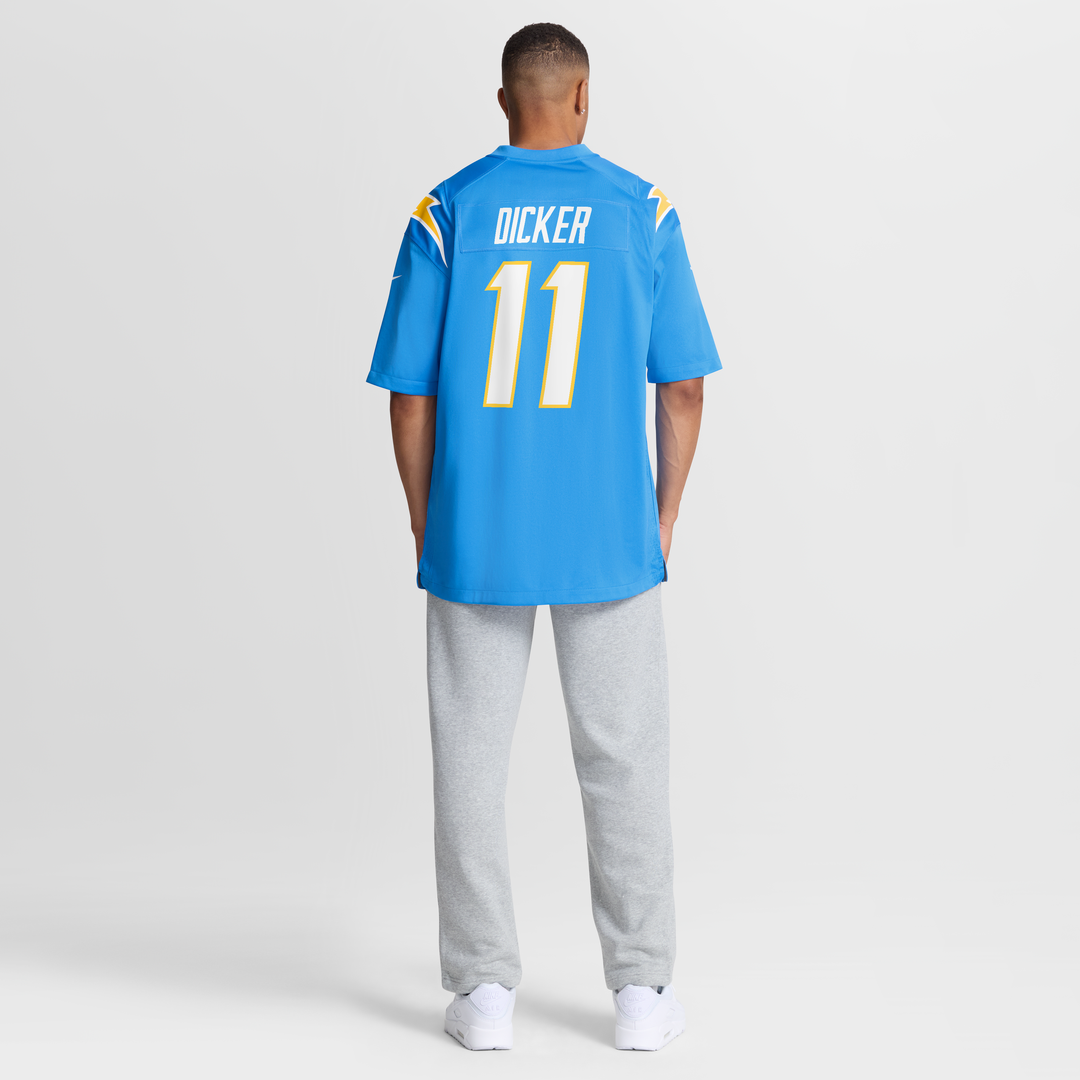 Los Angeles Chargers Cameron Dicker Nike Powder Blue Game Jersey
