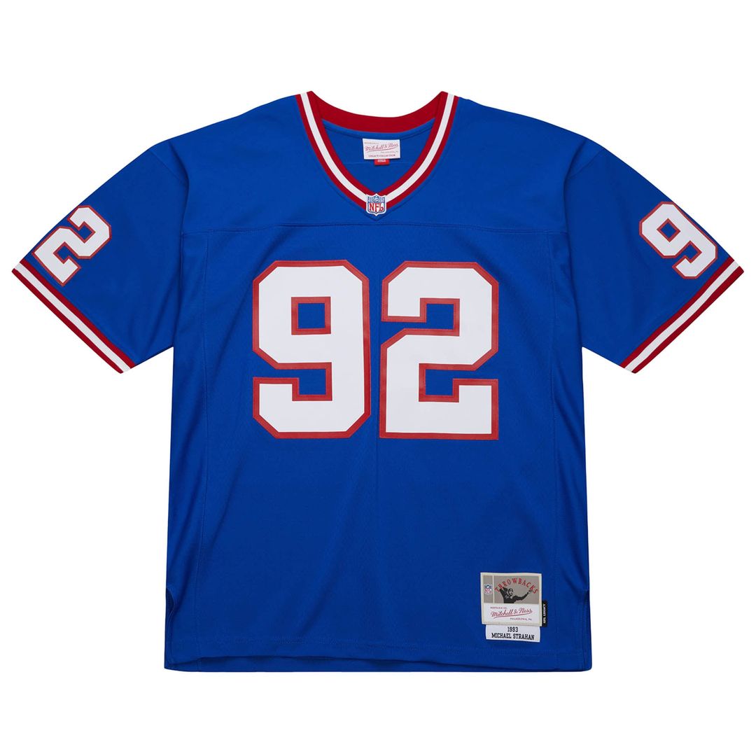 New York Giants Michael Strahan Mitchell & Ness Royal 1993 Legacy Replica Jersey