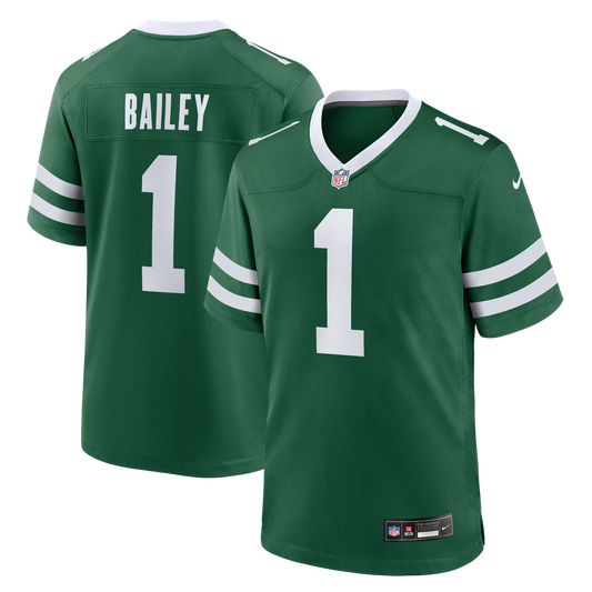 New York Jets David Bailey Nike Green Team Game Jersey