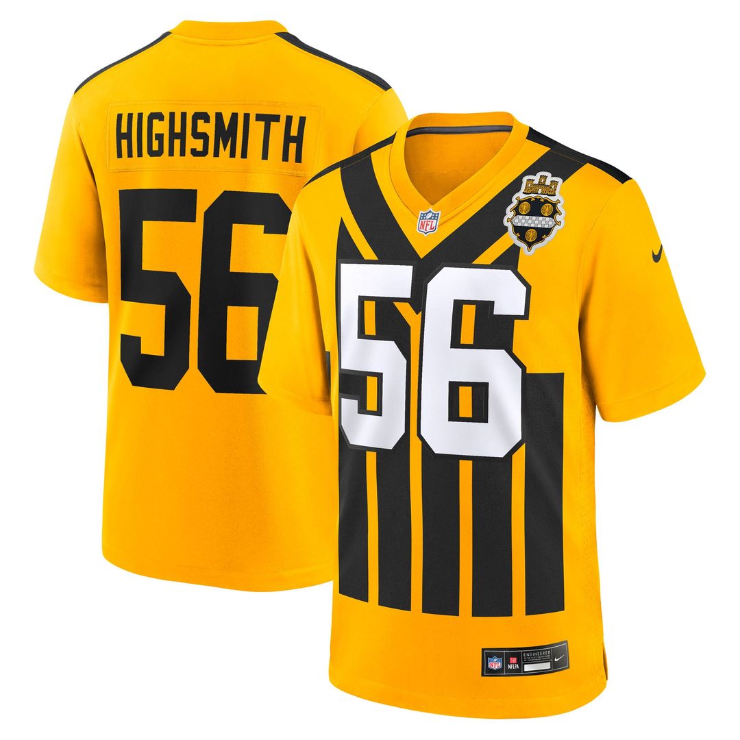 Pittsburgh Steelers Alex Highsmith Nike Black Game Jersey