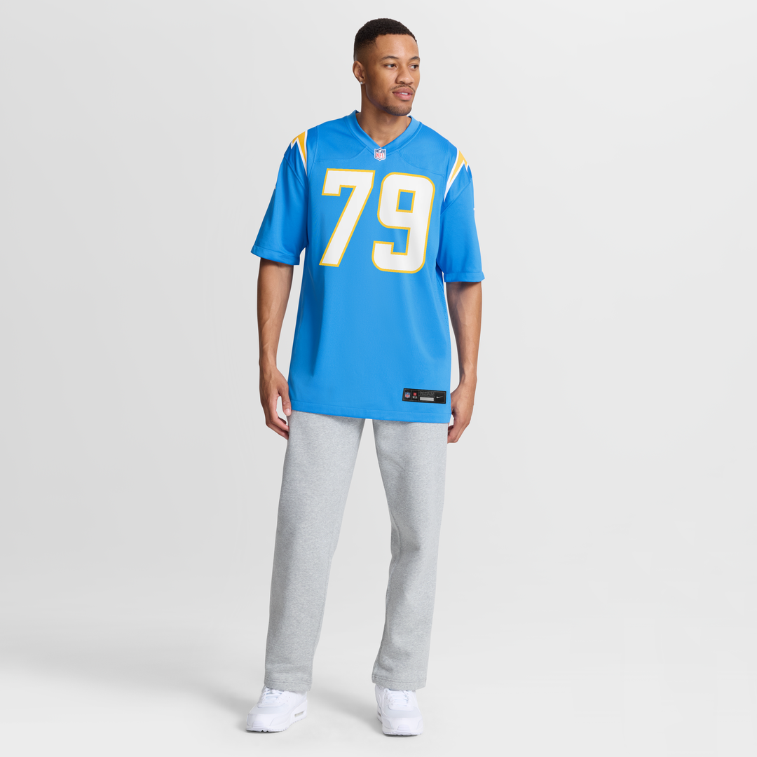 Los Angeles Chargers Trey Pipkins III Nike Powder Blue Game Jersey