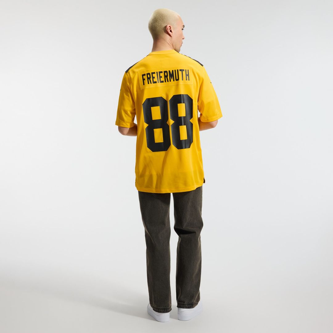 Pittsburgh Steelers Pat Freiermuth Nike Black Game Jersey
