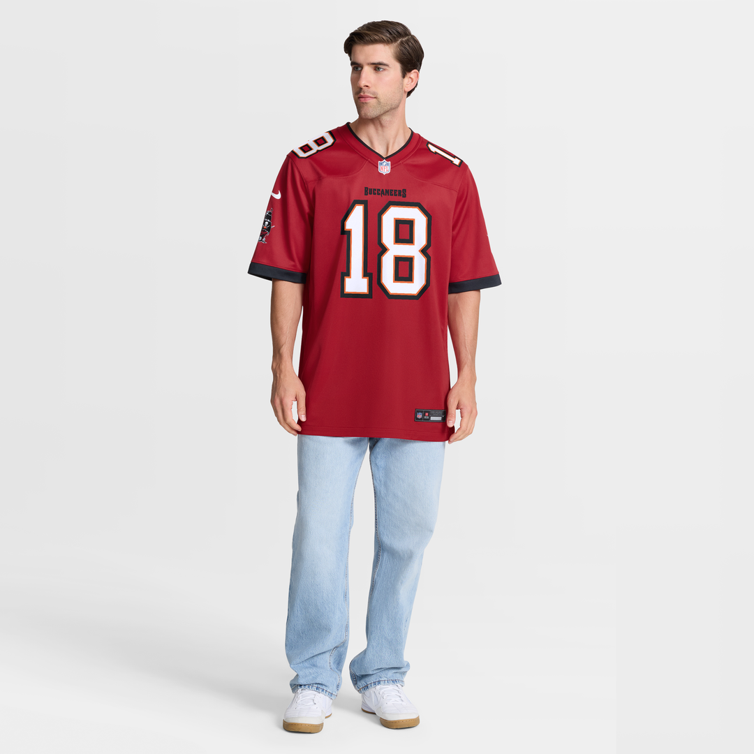 Tampa Bay Buccaneers Josh Williams Nike Red Team Game Jersey