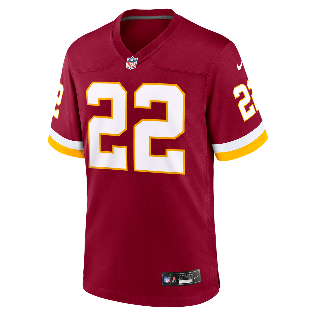 Washington Commanders Jacory Croskey-Merritt Nike White Game Super Bowl Era Jersey