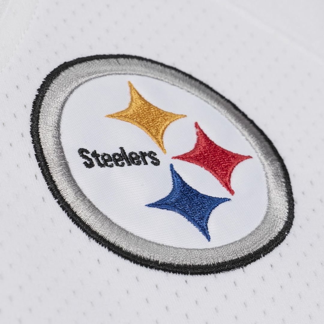 Pittsburgh Steelers Ben Roethlisberger Mitchell & Ness White 2005 Authentic Throwback Jersey