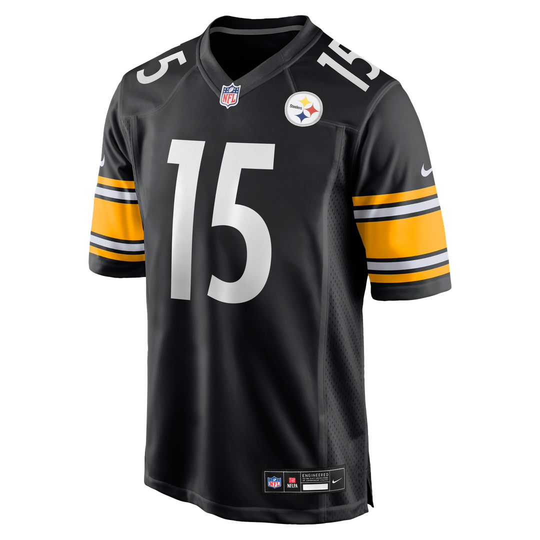 Pittsburgh Steelers Ben Skowronek Nike Black Team Game Jersey