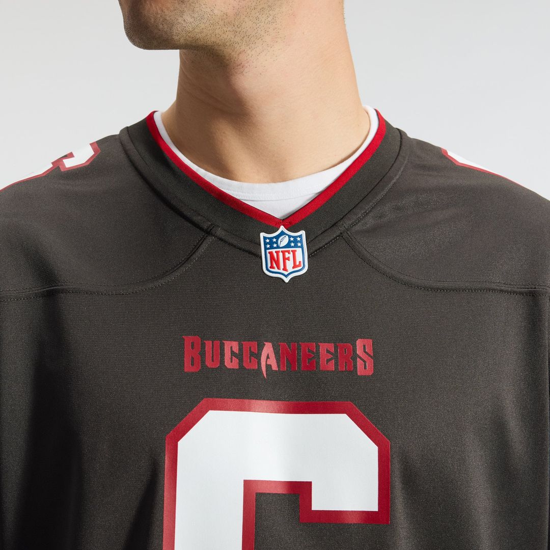 Tampa Bay Buccaneers Baker Mayfield Nike Orange Throwback Game Jersey
