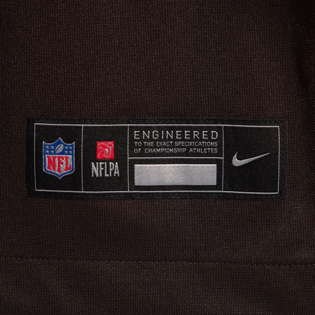 Cleveland Browns Marquise Goodwin Nike Brown Team Game Jersey