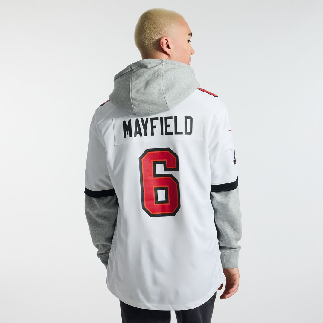 Tampa Bay Buccaneers Baker Mayfield Nike Orange Throwback Game Jersey