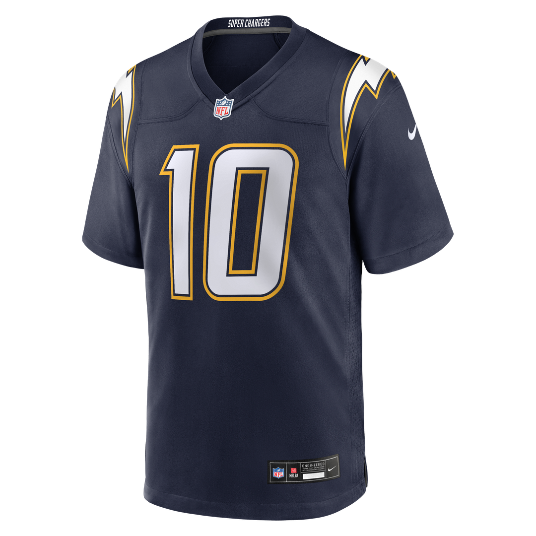 Los Angeles Chargers Justin Herbert Nike Powder Blue Player Game Jersey
