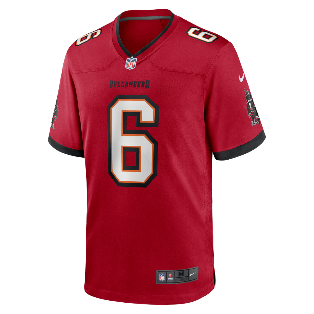 Tampa Bay Buccaneers Baker Mayfield Nike White Away Game Jersey