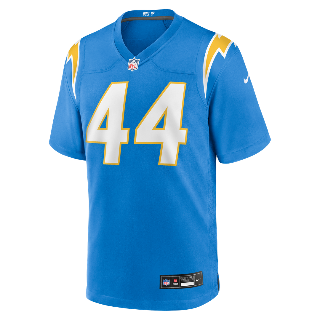 Los Angeles Chargers Scott Matlock Nike Powder Blue Team Game Jersey