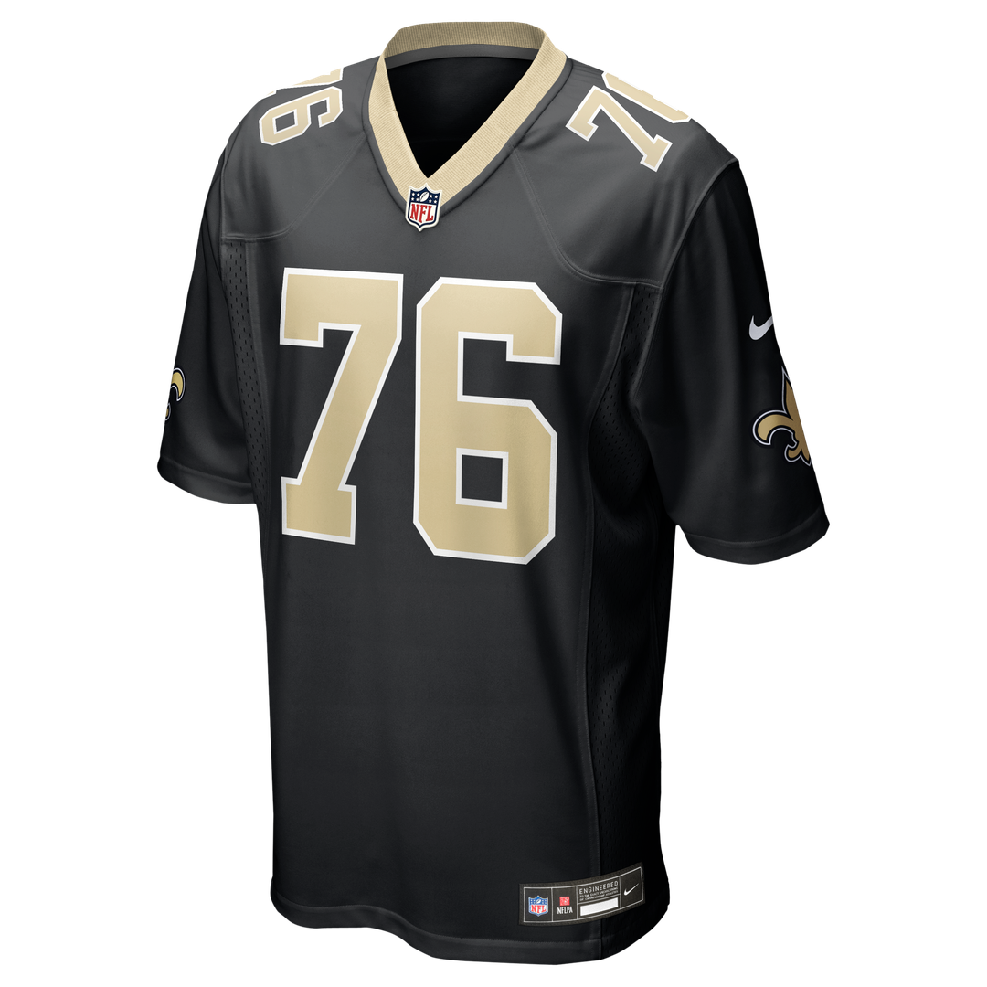 New Orleans Saints Will Clapp Nike Black Team Game Jersey