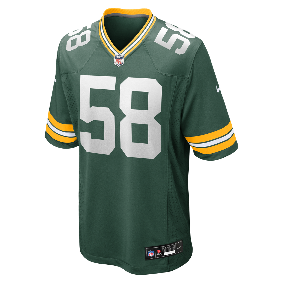 Green Bay Packers Isaiah McDuffie Nike Green Game Jersey