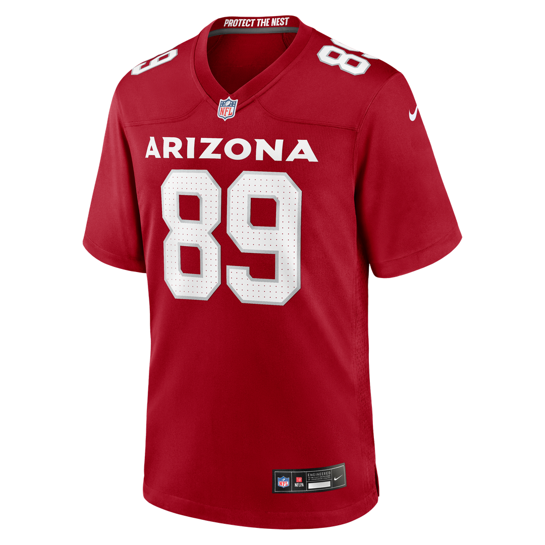 Arizona Cardinals Xavier Weaver Nike Cardinal Team Game Jersey