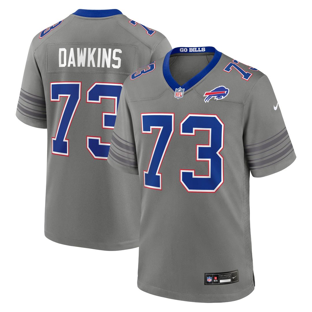 Buffalo Bills Dion Dawkins Nike Royal Game Player Jersey