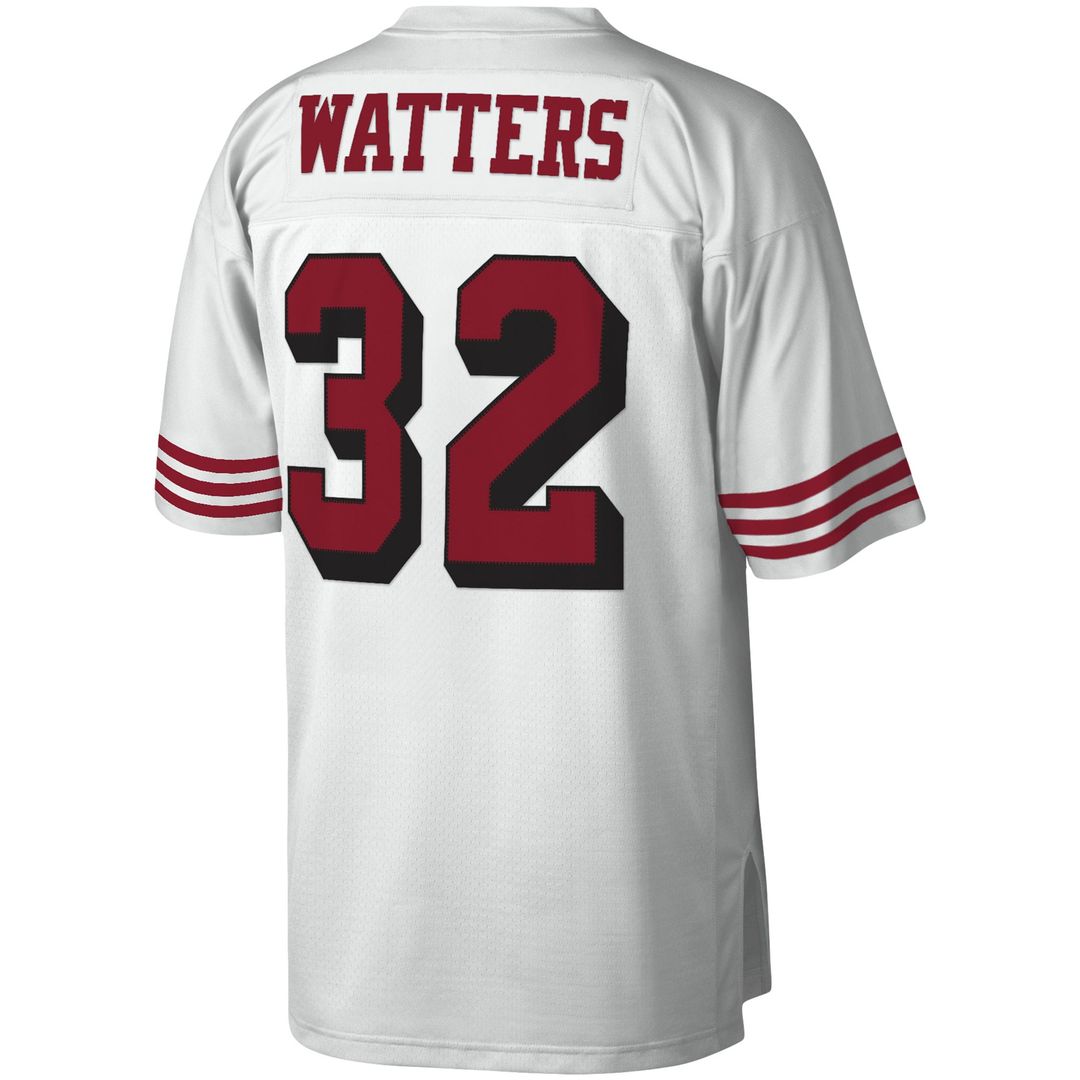 San Francisco 49ers Ricky Watters Mitchell & Ness Scarlet Legacy Replica Jersey