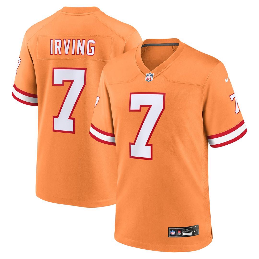Tampa Bay Buccaneers Bucky Irving Nike Red Game Jersey