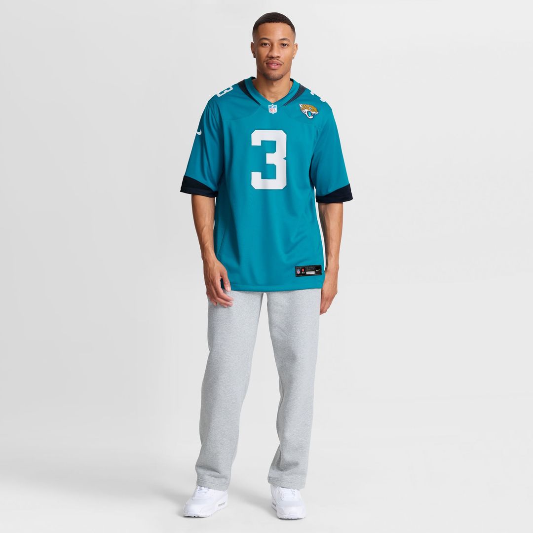 Jacksonville Jaguars Jakobi Meyers Nike Black Alternate Game Jersey