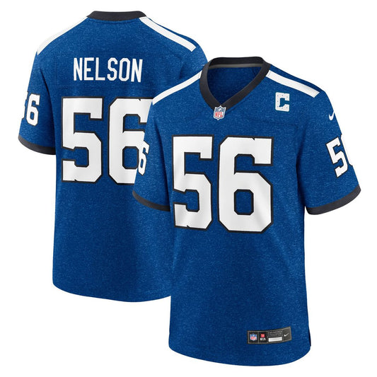 Indianapolis Colts Quenton Nelson Nike Royal Indiana Nights Alternate Game Jersey