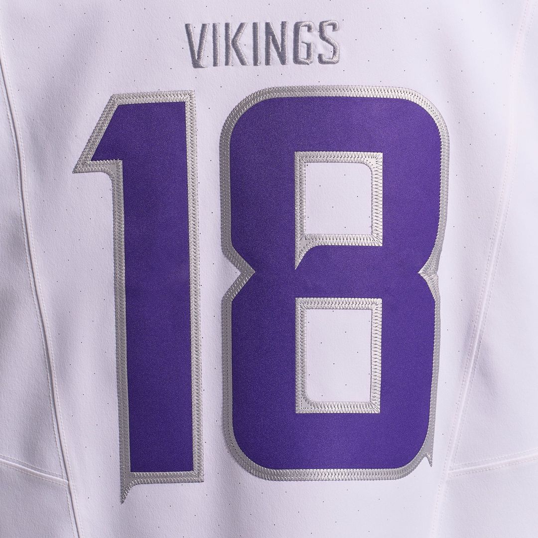 Minnesota Vikings Justin Jefferson Nike White Alternate Vapor F.U.S.E. Elite Player Jersey