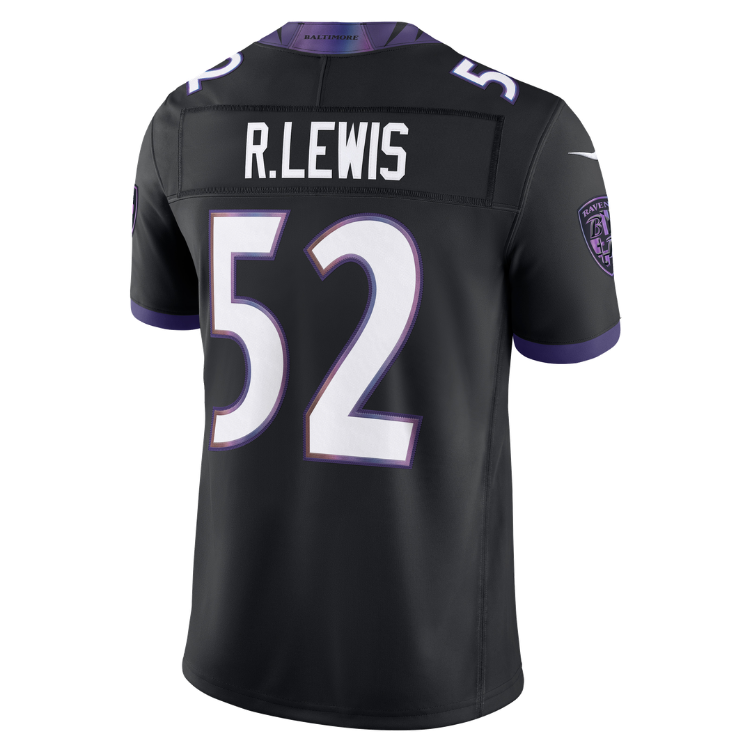 Baltimore Ravens Ray Lewis Nike Purple Vapor F.U.S.E. Stitched Retired Limited Jersey